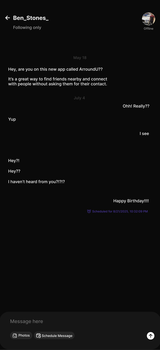 Chat · Direct Message